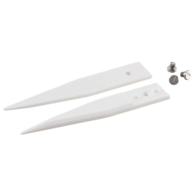 Ceramic Tweezer Tips, Style 74, Zirconia Tip for 74MZ.SA, Pointed, Strong, 2.2"